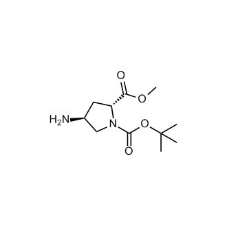 (2R,4S)-1-tert-Butyl 2-methyl 4-aminopyrrolidine-1,2-dicarboxylate