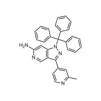 3-(2-Methylpyridin-4-yl)-1-trityl-1H-pyrazolo[4,3-c]pyridin-6-amine