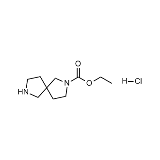 Ethyl 2,7-diazaspiro[4.4]nonane-2-carboxylate hydrochloride