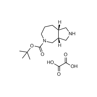 rel-tert-Butyl (3aR,8aS)-octahydropyrrolo[3,4-c]azepine-5(1H)-carboxylate oxalate