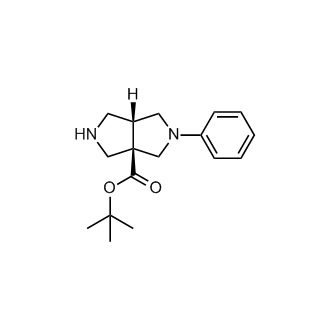 tert-Butyl (3aR,6aR)-2-phenylhexahydropyrrolo[3,4-c]pyrrole-3a(1H)-carboxylate