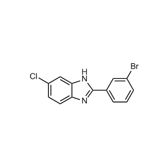 2-(3-Bromophenyl)-6-chloro-1H-benzo[d]imidazole