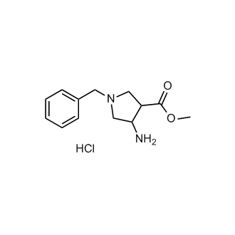 Methyl 4-amino-1-benzylpyrrolidine-3-carboxylate hydrochloride