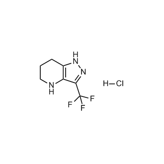 3-(Trifluoromethyl)-4,5,6,7-tetrahydro-1H-pyrazolo[4,3-b]pyridine hydrochloride