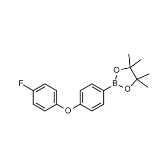 2-[4-(4-fluorophenoxy)phenyl]-4,4,5,5-tetramethyl-1,3,2-dioxaborolane