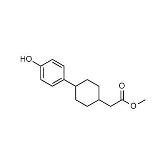 Methyl 2-(4-(4-hydroxyphenyl)cyclohexyl)acetate