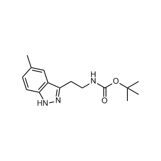 tert-Butyl (2-(5-methyl-1H-indazol-3-yl)ethyl)carbamate