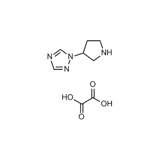 1-(Pyrrolidin-3-yl)-1H-1,2,4-triazole oxalate