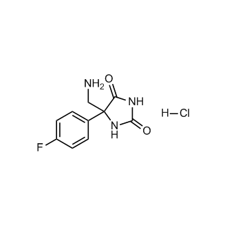 5-(Aminomethyl)-5-(4-fluorophenyl)imidazolidine-2,4-dione hydrochloride