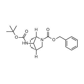 benzyl (1S,4S)-7-((tert-butoxycarbonyl)amino)-2-azabicyclo[2.2.1]heptane-2-carboxylate