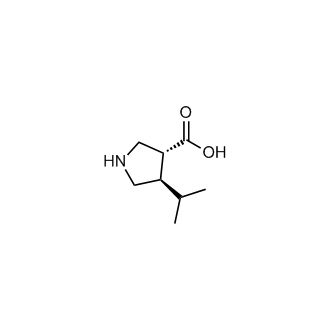 (3R,4R)-4-Isopropylpyrrolidine-3-carboxylic acid