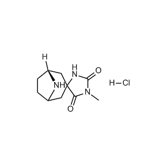 (1R)-1'-methyl-8-azaspiro[bicyclo[3.2.1]octane-3,4'-imidazolidine]-2',5'-dione hydrochloride