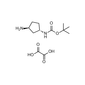 tert-Butyl ((1S,3S)-3-aminocyclopentyl)carbamate oxalate