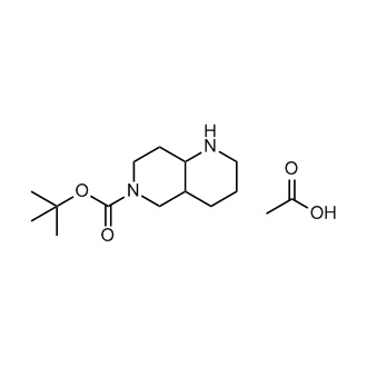 tert-Butyl octahydro-1,6-naphthyridine-6(2H)-carboxylate acetate