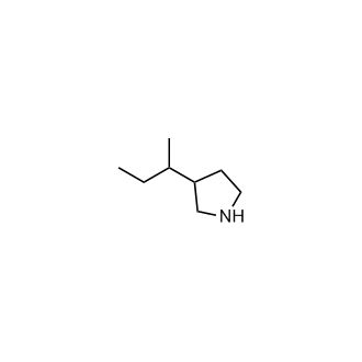 3-(1-Methylpropyl)pyrrolidine