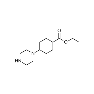 4-(Piperazin-1-yl)cyclohexanecarboxylic acid ethyl ester