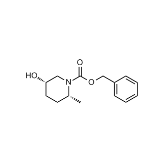 (2R,5S)-Benzyl 5-hydroxy-2-methylpiperidine-1-carboxylate