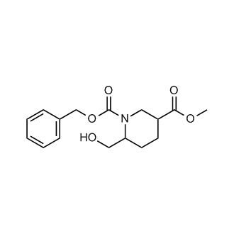 1-Benzyl 3-methyl 6-(hydroxymethyl)piperidine-1,3-dicarboxylate