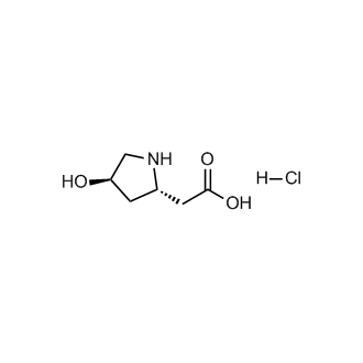 2-((2S,4R)-4-Hydroxypyrrolidin-2-yl)acetic acid hydrochloride