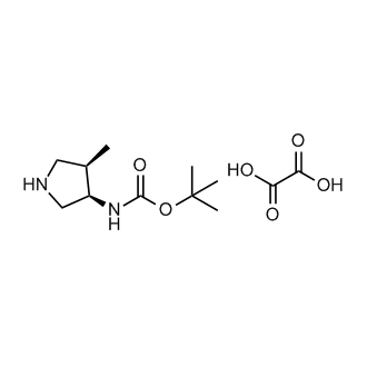 rel-tert-Butyl (3R,4R)-4-methylpyrrolidin-3-ylcarbamate oxalate