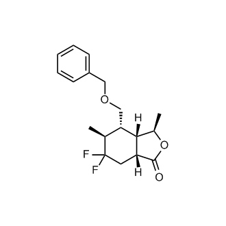 (3R,3aS,4R,5S,7aR)-4-((Benzyloxy)methyl)-6,6-difluoro-3,5-dimethylhexahydroisobenzofuran-1(3H)-one