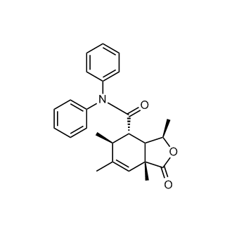 (3R,4S,5S,7aR)-3,5,6,7a-Tetramethyl-1-oxo-N,N-diphenyl-1,3,3a,4,5,7a-hexahydroisobenzofuran-4-carboxamide