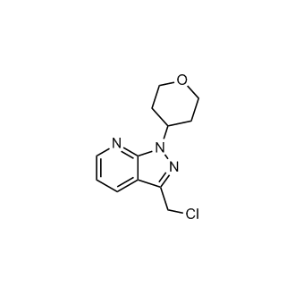 3-(Chloromethyl)-1-(tetrahydro-2H-pyran-4-yl)-1H-pyrazolo[3,4-b]pyridine