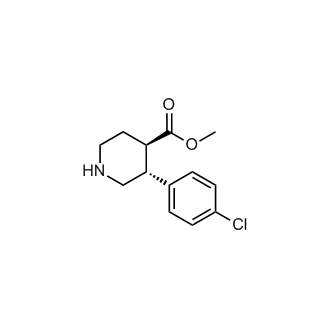 Methyl (3R,4R)-3-(4-chlorophenyl)piperidine-4-carboxylate