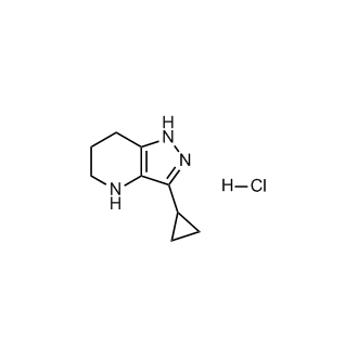 3-Cyclopropyl-4,5,6,7-tetrahydro-1H-pyrazolo[4,3-b]pyridine hydrochloride