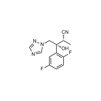 (2S,3R)-3-(2,5-Difluorophenyl)-3-hydroxy-2-methyl-4-(1H-1,2,4-triazol-1-yl)butanenitrile