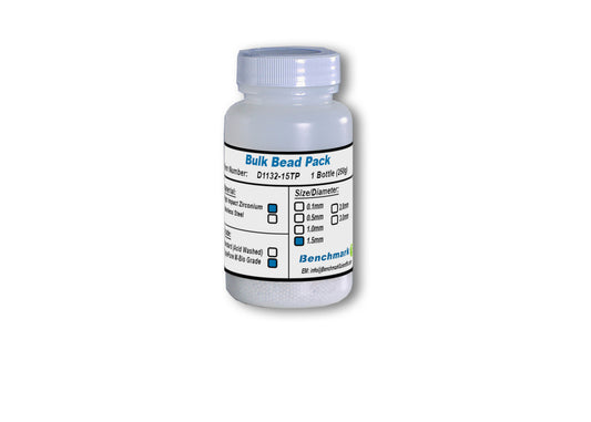 Bulk Beads, Zirconium, 1.5mm, Triple-Pure Molecular Biology Grade, 250g