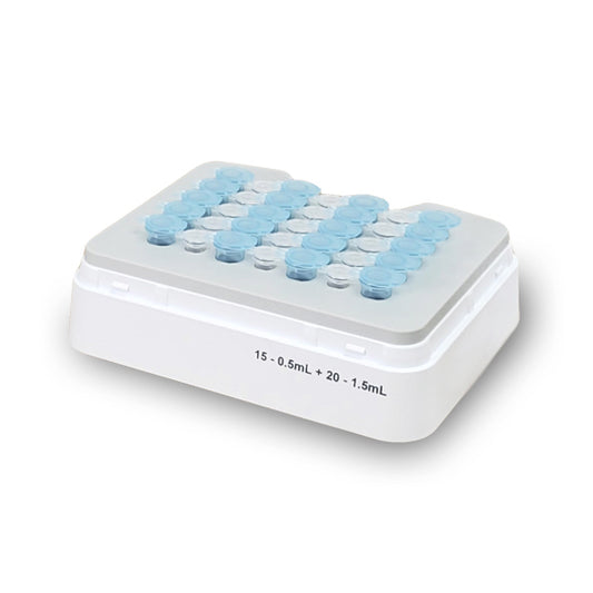Combination block, 15x0.5ml and 20x1.5ml, for MultiTherm Touch