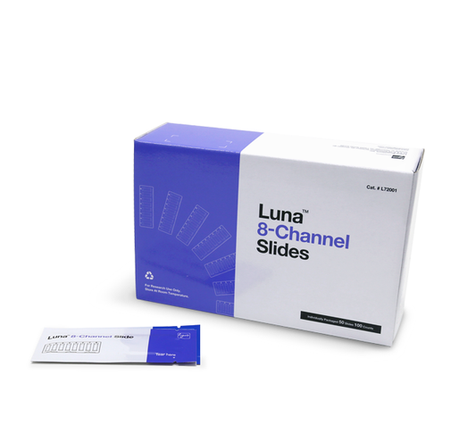 LUNA™ 8-Channel Slides, 50 Slides