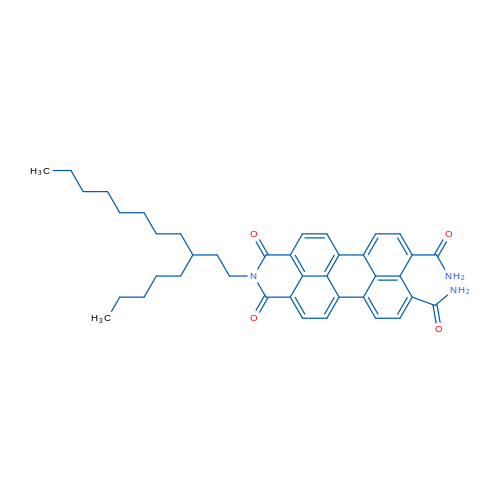 1,3-Dioxo-2-(3-pentylundecyl)-2,3-dihydro-1H-benzo[5,10]anthra[2,1,9-def]isoquinoline-8,9-dicarboxamide 1g