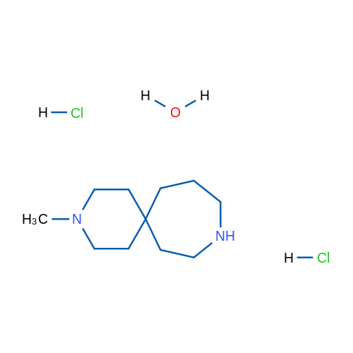 3-Methyl-3,9-diazaspiro[5.6]dodecane dihydrochloride hydrate 1g
