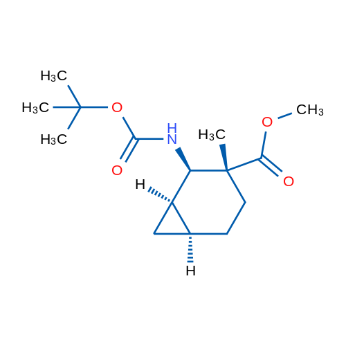 (1R,2R,3R,6S)-Methyl 2-((tert-butoxycarbonyl)amino)-3-methylbicyclo[4.1.0]heptane-3-carboxylate 1g