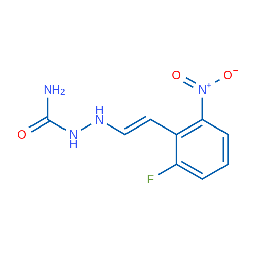 (E)-2-(2-Fluoro-6-nitrostyryl)hydrazinecarboxamide 1g
