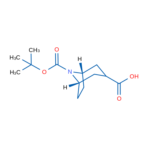 (1S,5S)-8-(tert-Butoxycarbonyl)-8-azabicyclo[3.2.1]octane-3-carboxylic acid 1g