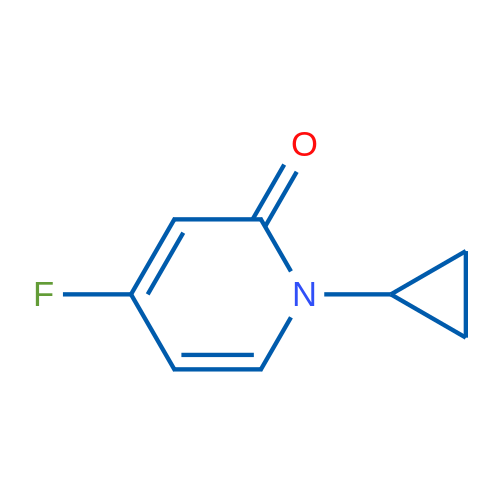 1-Cyclopropyl-4-fluoropyridin-2(1H)-one 1g