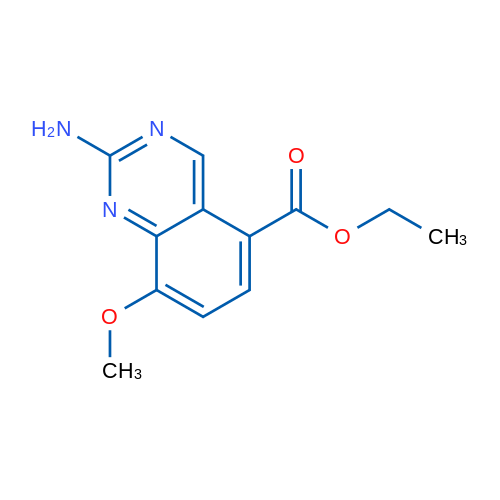 Ethyl 2-amino-8-methoxyquinazoline-5-carboxylate 1g