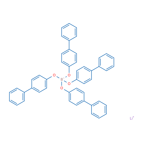 Lithium tetrakis([1,1'-biphenyl]-4-yloxy)borate 1g