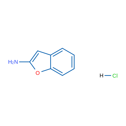 Benzofuran-2-amine hydrochloride 1g