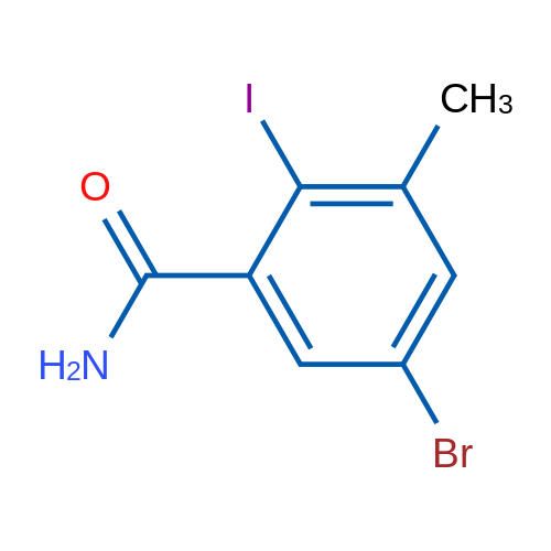 5-Bromo-2-iodo-3-methylbenzamide 1g