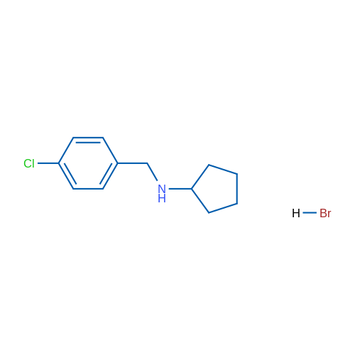 N-(4-Chlorobenzyl)cyclopentanamine hydrobromide 1g