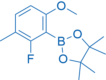 2-(2-Fluoro-6-methoxy-3-methylphenyl)-4,4,5,5-tetramethyl-1,3,2-dioxaborolane 1g