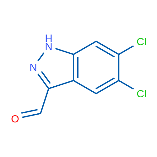 5,6-Dichloro-1H-indazole-3-carbaldehyde 1g