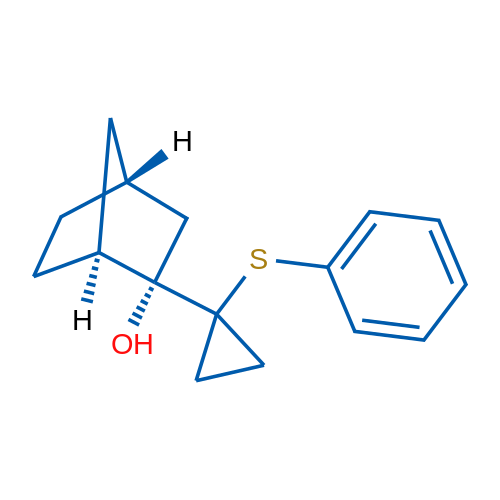 (1S,2S,4R)-2-(1-(Phenylthio)cyclopropyl)bicyclo[2.2.1]heptan-2-ol 1g