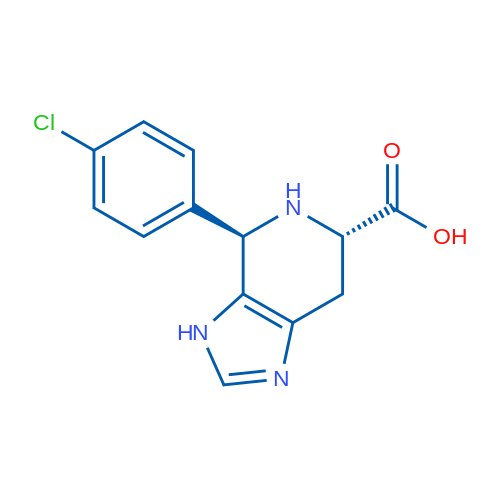 (4R,6S)-4-(4-Chlorophenyl)-4,5,6,7-tetrahydro-3H-imidazo[4,5-c]pyridine-6-carboxylic acid 1g