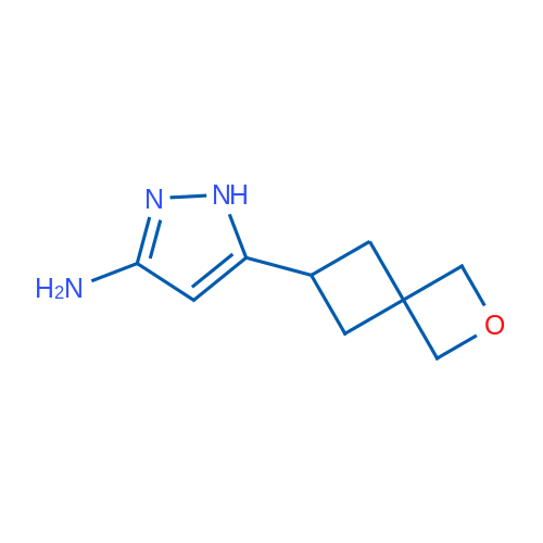 5-(2-Oxaspiro[3.3]heptan-6-yl)-1H-pyrazol-3-amine 1g