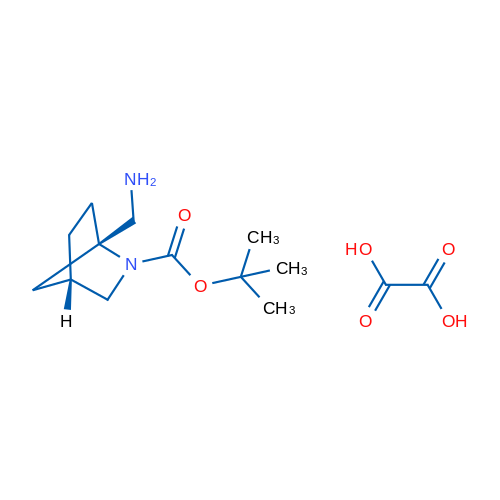 (1S,4S)-tert-Butyl 1-(aminomethyl)-2-azabicyclo[2.2.1]heptane-2-carboxylate oxalate 250mg